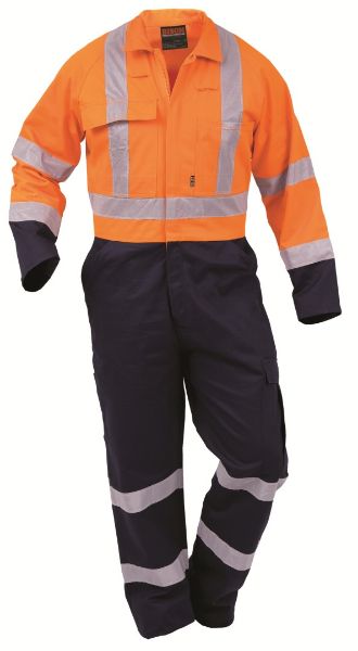 Picture of BISON OVERALL DAY/NIGHT COTTON ZIP